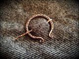 Viking Saxon Bronze Penanular Brooch Cloak Pin