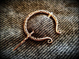 Viking Saxon Bronze Penanular Brooch Cloak Pin