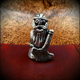 Pewter Norse god Statues Set of 5 (Odin, Thor, Loki, Tyr, Frey)