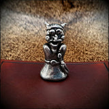 Pewter Norse god Statues Set of 5 (Odin, Thor, Loki, Tyr, Frey)