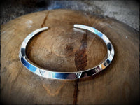 Viking Saxon Sterling Silver Hacksilver Money Ring Bracelet