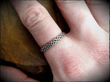 Sterling Silver .925 Hand Forged Viking Ring