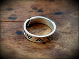 Viking Saxon Sterling Silver 925 Ring