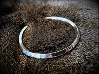 Viking Saxon Sterling Silver Hacksilver Money Ring Bracelet