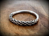 Sterling Silver .925 Hand Forged Viking Ring