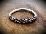 Sterling Silver .925 Hand Forged Viking Ring