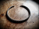 Viking Silver Twisted Bracelet