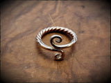 Viking Celtic Brass Ring