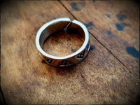 Viking Saxon Sterling Silver 925 Ring