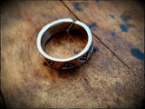 Viking Saxon Sterling Silver 925 Ring