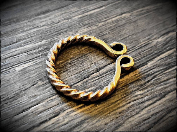 Viking Saxon Brass Ring