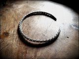 Viking Silver Twisted Bracelet