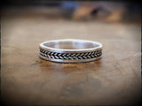 Sterling Silver Viking Ring
