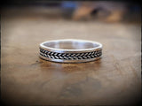 Sterling Silver Viking Ring