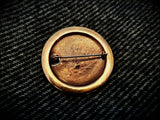 Viking Norse Bronze Circular Disc Brooch