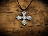 Gotland Pewter Cross Pendant
