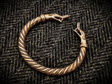 Bronze Viking Dragon Serpent Bracelet Arm Ring