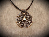 Viking Pendant Uppland Sweden Pewter Bronze or Silver