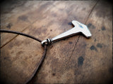 Viking Thors Hammer Mjolnir Pendant Pewter