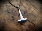 Viking Thors Hammer Mjolnir Pendant Pewter