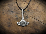 Flekstad Mjolnir Thors Hammer Pendant in Pewter, Bronze or Silver