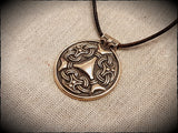 Viking Pendant Uppland Sweden Pewter Bronze or Silver