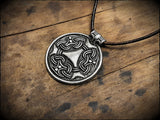 Viking Pendant Uppland Sweden Pewter Bronze or Silver