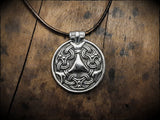 Viking Pendant Uppland Sweden Pewter Bronze or Silver