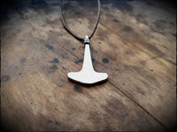 Viking Thors Hammer Mjolnir Pendant Pewter