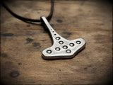 Flekstad Mjolnir Thors Hammer Pendant in Pewter, Bronze or Silver