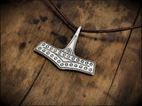 Mjölnir Thors Hammer Replica Pendant Necklace