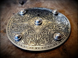 Anglo Saxon Strickland Disc Brooch