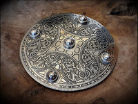 Anglo Saxon Strickland Disc Brooch