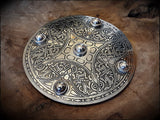 Anglo Saxon Strickland Disc Brooch