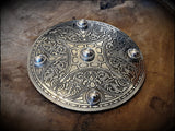 Anglo Saxon Strickland Disc Brooch