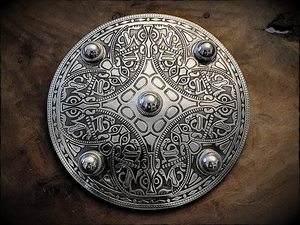 Anglo Saxon Strickland Disc Brooch