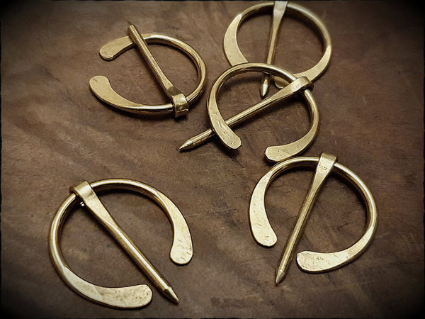 Small Viking/Saxon/Celtic Penannular Brooch Pins
