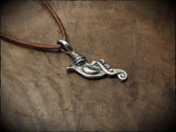 Viking Dragon Head Pendant Amulet