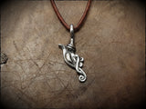 Viking Dragon Head Pendant Amulet
