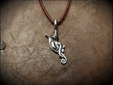 Viking Dragon Head Pendant Amulet