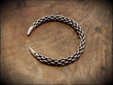 Viking Medium Twisted Braided Bracelet Arm Ring