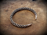 Viking Medium Twisted Braided Bracelet Arm Ring