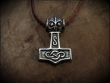 Erikstorp Mjolnir Thors Hammer Pendant Necklace