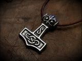 Erikstorp Mjolnir Thors Hammer Pendant Necklace