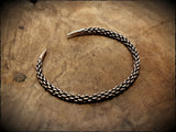 Viking Twisted Braided Bracelet Arm Ring