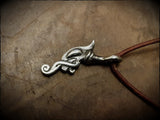 Viking Dragon Head Pendant Amulet