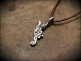 Viking Dragon Head Pendant Amulet