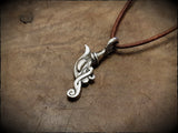 Viking Dragon Head Pendant Amulet