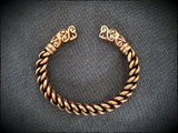 Viking Wolf Chunky Bracelet Arm Ring