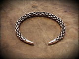 Viking Medium Twisted Braided Bracelet Arm Ring